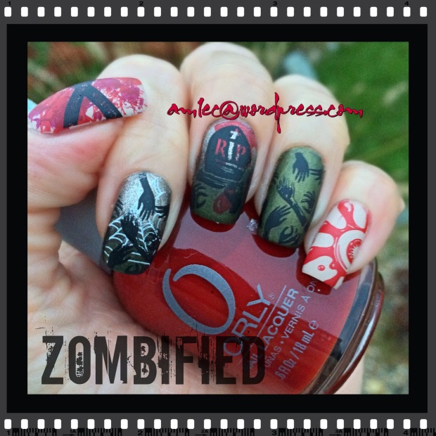 The Walking Dead nails
